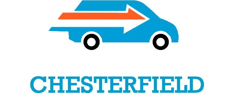 Collect Deliver Chesterfield Man Van Hire Removal Company Initial Logo Design PNG 005